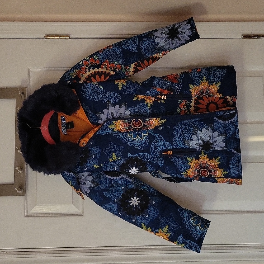 Desigual girls winter jacket